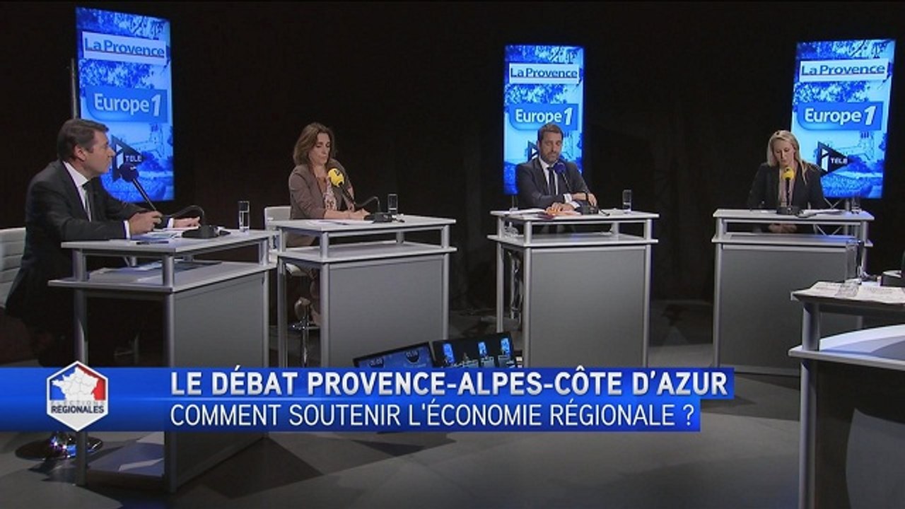 Débat régionales en PACA: Comment soutenir l’économie régionale ?
