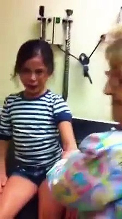 So me while getting an injection