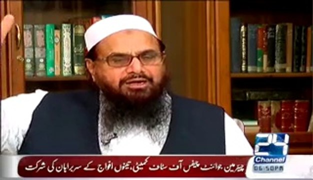 Hafiz Muhammad Saeed Crushed India in a Live Show