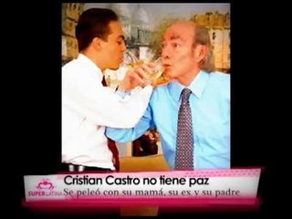Famosos en guerra con su familia: Verónica y Cristian Castro - Gabriela Natale
