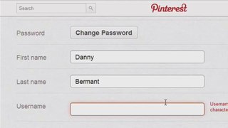 How To Edit Your Pinterest Username