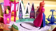 Disney Frozen Elsa s Ice Skating Rink playset Winter Toy Magiclip dolls Princess Anna Elsa Play Doh