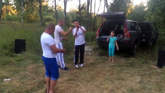 Вот так Русские отдыхают на природе