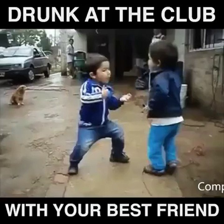 After Drinking Dance with best friend