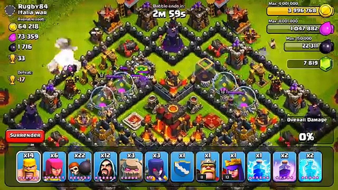 ---Clash of Clans - BEST RAID EVER.