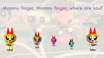 Powerpuff Girls Cartoon | Finger Family Nursery Rhymes | Cartoon Animation Rhymes For Kids