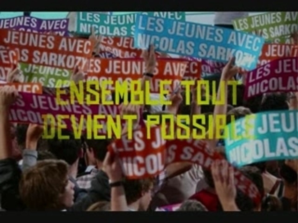 Les jeunes avec Sarkozy