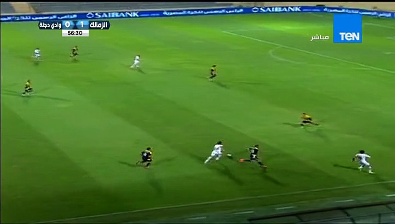 مهارة رائعة من مصطفي فتحي أمام وادي دجلة