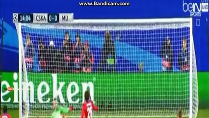 CSKA Moscow vs Manchester United 1-0 21 .10. 2015 Seydou Doumbia Goal -