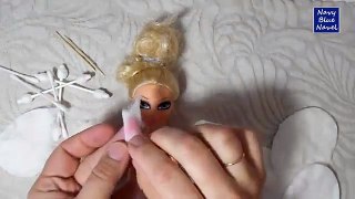 How to remove factory make up from Bratz dolls face