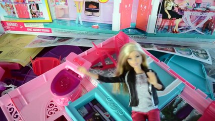 Download Video: Casa da Barbie 3 andares Elevador casinha de boneca Barbe Kristoff Frozen DreamHouse