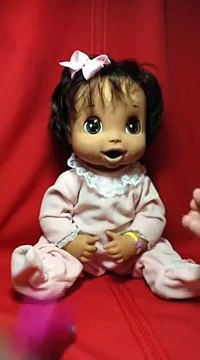 HASBRO BABY ALIVE Interactive Doll Soft Face, Speaks English and Spanish 2006. (SOLD)