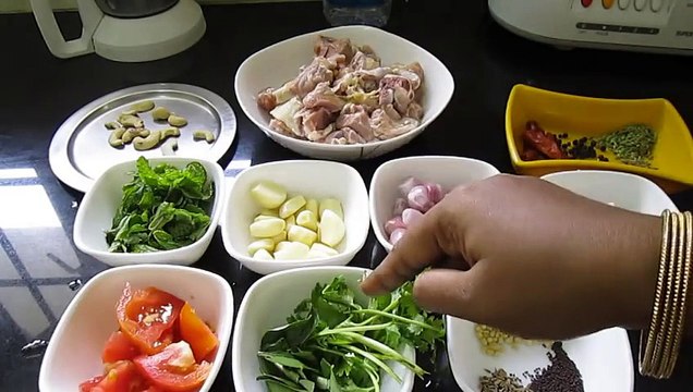 MUTTON KUZHAMBU in Tamil - goat meat curry recipe - lamb curry