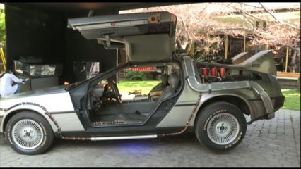 "Volver al futuro" conquista a los chilenos con el mítico DeLorean