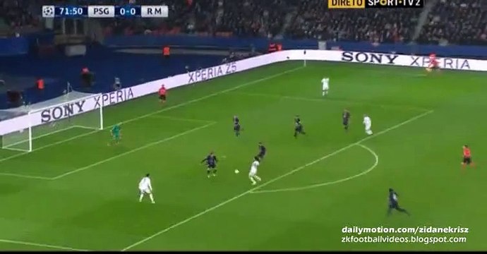 Cristiano Ronaldo INCREDIBLE Miss - PSG v. Real Madrid 21.10.2015 HD