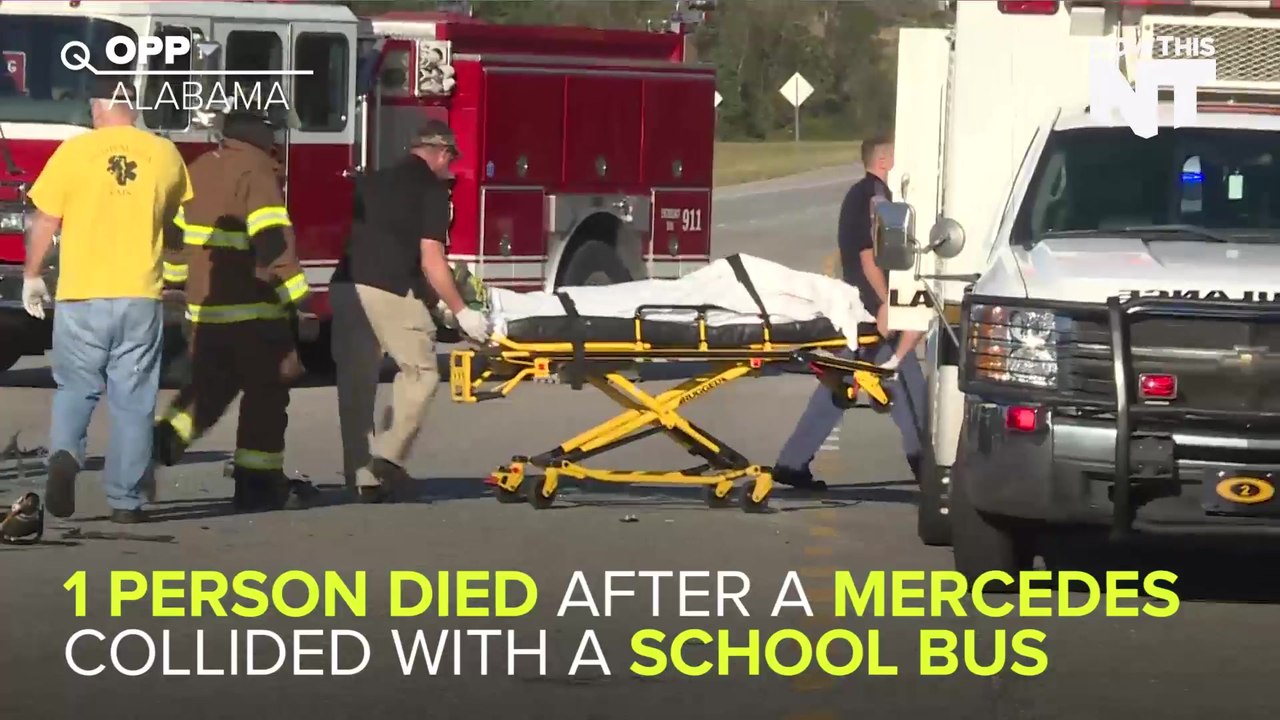 Driver Dies After Collision With School Bus