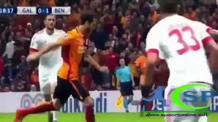 Galatasaray 2 - 1 Benfica Maçı Geniş Özeti