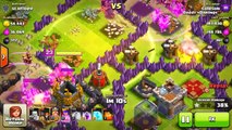 Clash of Clans NEWTIDAL WAVE DESTRUCTION?!?(TH10 3 STAR!!)Funny Moments OVERPOWERED ATTACK