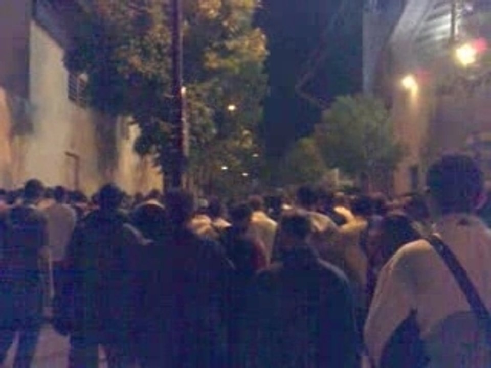 Sortie du stade om-fcsm