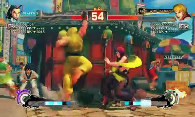 USF4 Online Multiplayer Match Lugeruger (Rose) vs Superrandom2k (Ken) USFIV