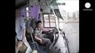 Accident de bus en Chine  images chocs filmées par une caméra de surveillance
