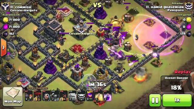 Clash of Clans Best Th9 base + Defence