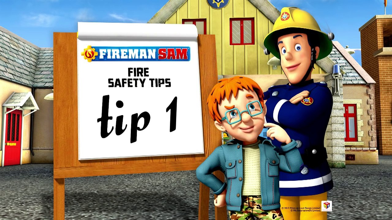 Fireman Sam - Bonfire Location Safety Tip