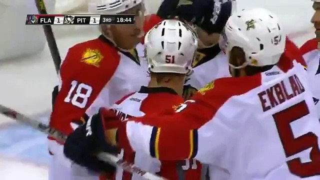 Florida Panthers Vs Pittsburgh Penguins. October 20, 2015. CROSBY'S FIRST GOAL! (HD)