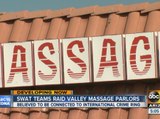 SWAT raids valley massage parlors