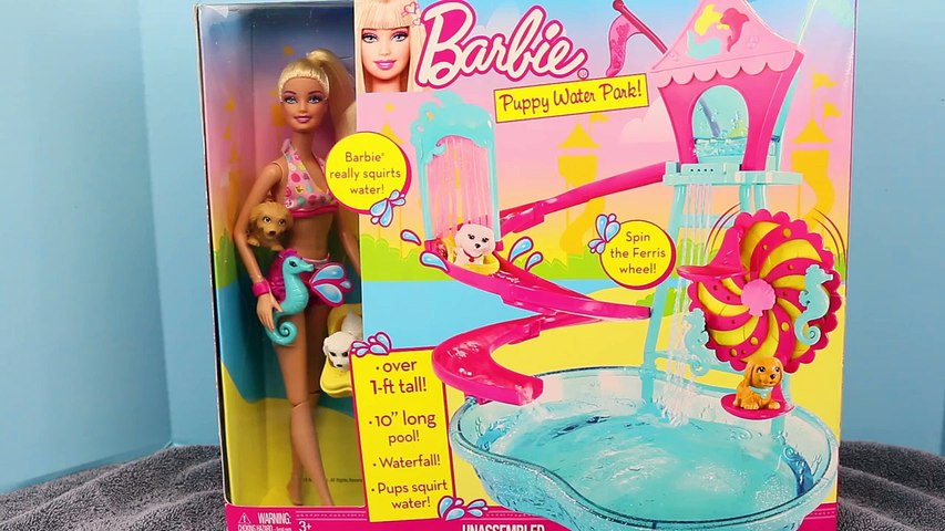 barbie puppy water park