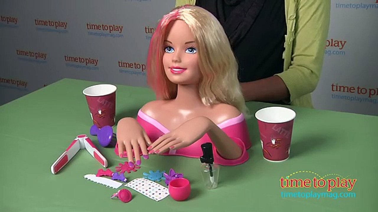 Barbie All Dolled Up Deluxe Stylin Head from Just Play