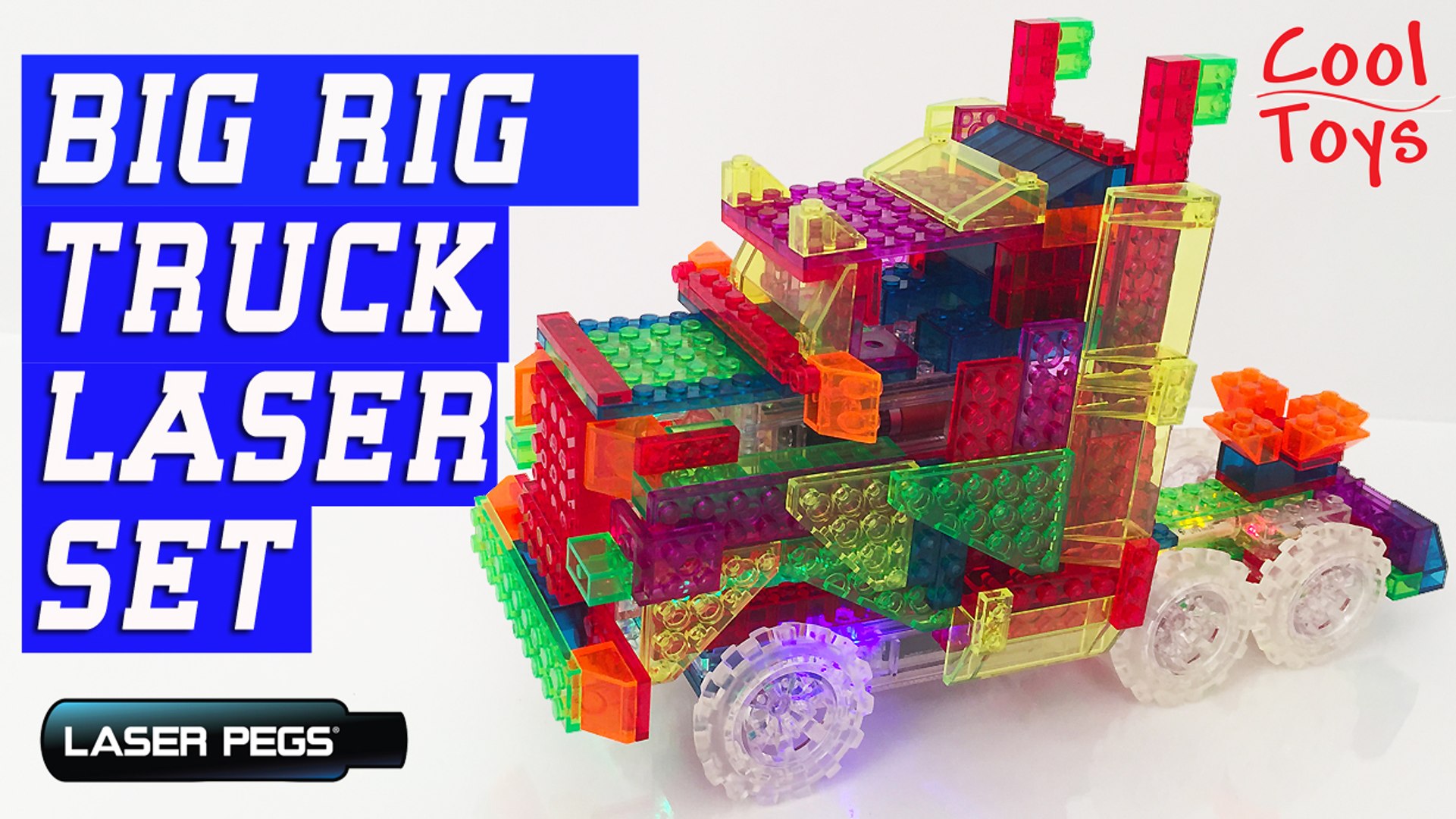 laser pegs dump truck