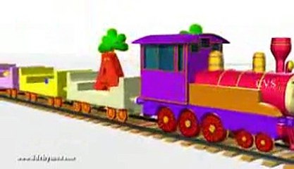 ABCD Alphabet Train song - 3D Animation Alphabet ABC Train Songs for children