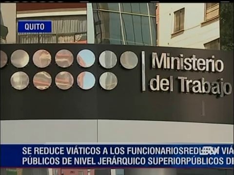 Recorte de viáticos a los funcionarios públicos