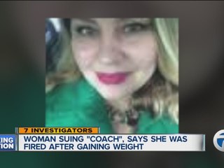 Woman sues Coach for weight discrimination