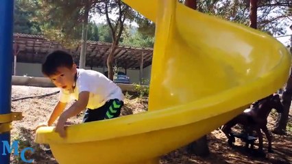 Minik komandodan görsel müthiş hareketler