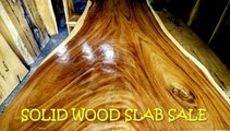 Solid Wood Slabs on sale