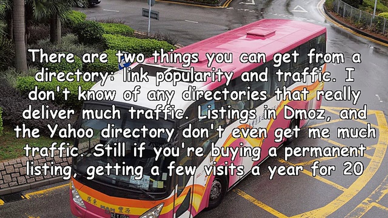 Internet marketing: promoting a new site with directory listings