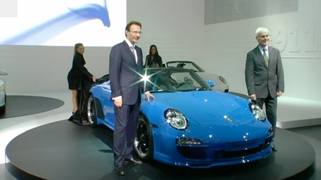 PARIS AUTOSALON 2010: PORSCHE