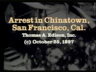 1897 - Arrest in Chinatown