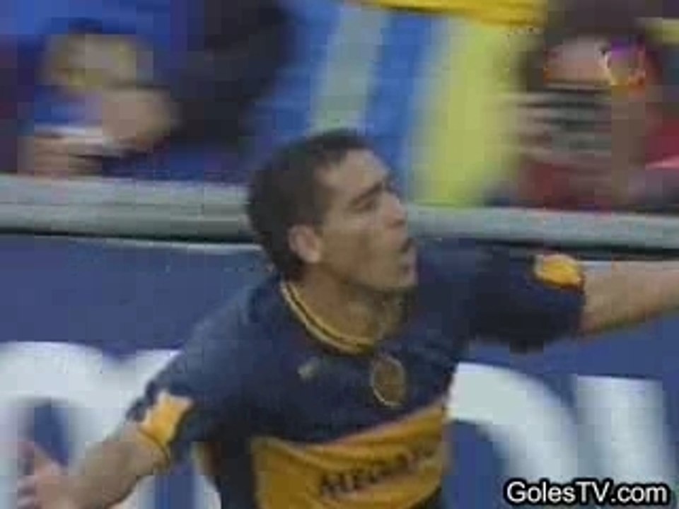 (1-1) - 54m - Riquelme (BOCA)