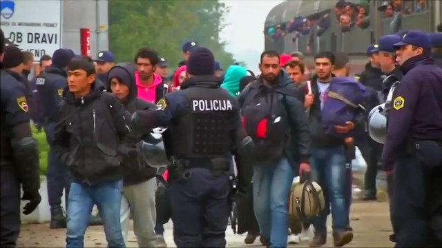 U.N. fears migrant backlog as refugees divert into Slovenia
