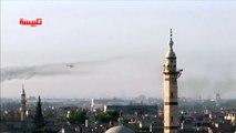 Russia continues airstrikes in Homs and Damascus after period of ease