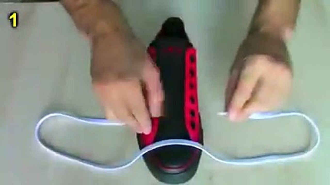 cool way shoelaces