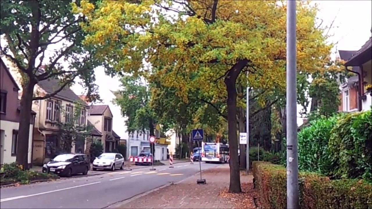 Pinneberg Oktober 2015 - Baustelle Vollsperrung am Damm /Full Film/Ganzer Film/Complete Movie
