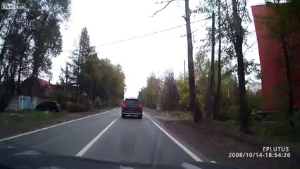 من اغرب حوادث السيارات فى اسبانيا