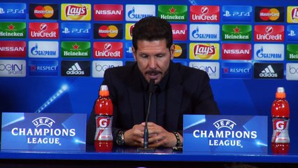 Groupe C - Simeone : ''Je m’attends à un autre match à Astana''