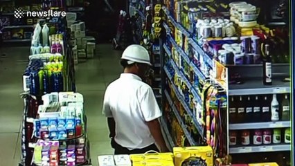 Sales girl tricked five times by same man in different clothes