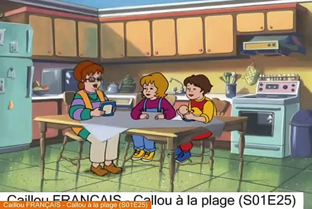 Caillou FRANÇAIS - Callou à la plage (S01E25) - Video Dailymotion(1)