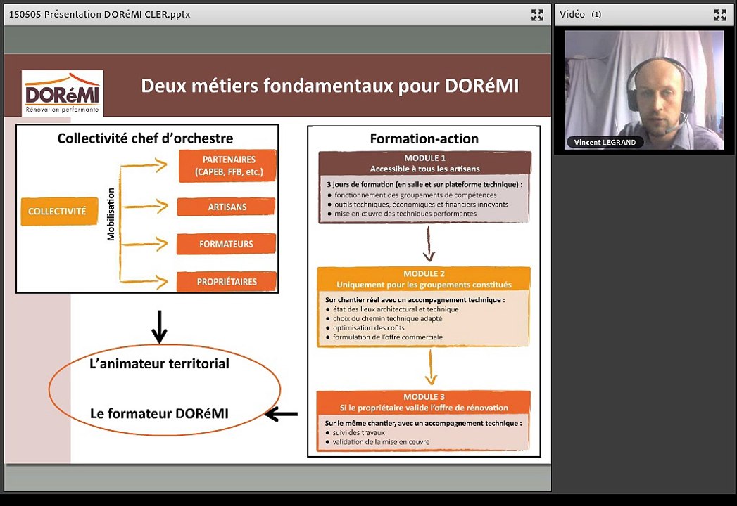 Mardi de la transition énergétique - Les plateformes locales de la rénovation et la structuration de l’offre des artisans 1/2